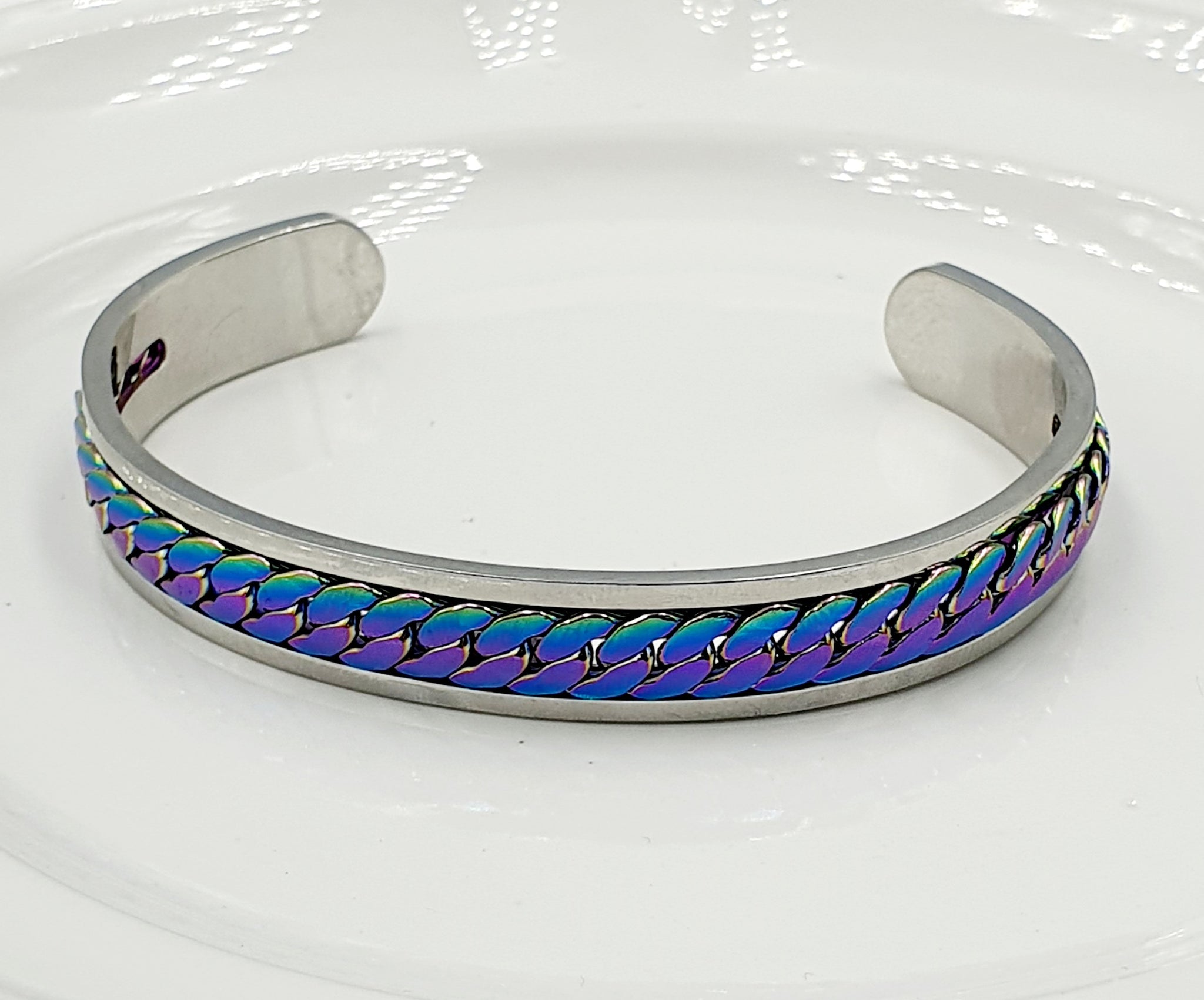 BRAZALETE ACERO INOXIDABLE