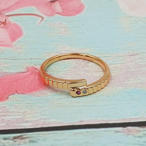 ANILLO EN ORO LAMINADO MOD  151
