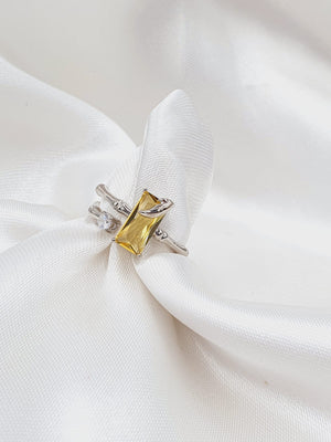 ANILLO BAÑO DE RODIO MOD 233