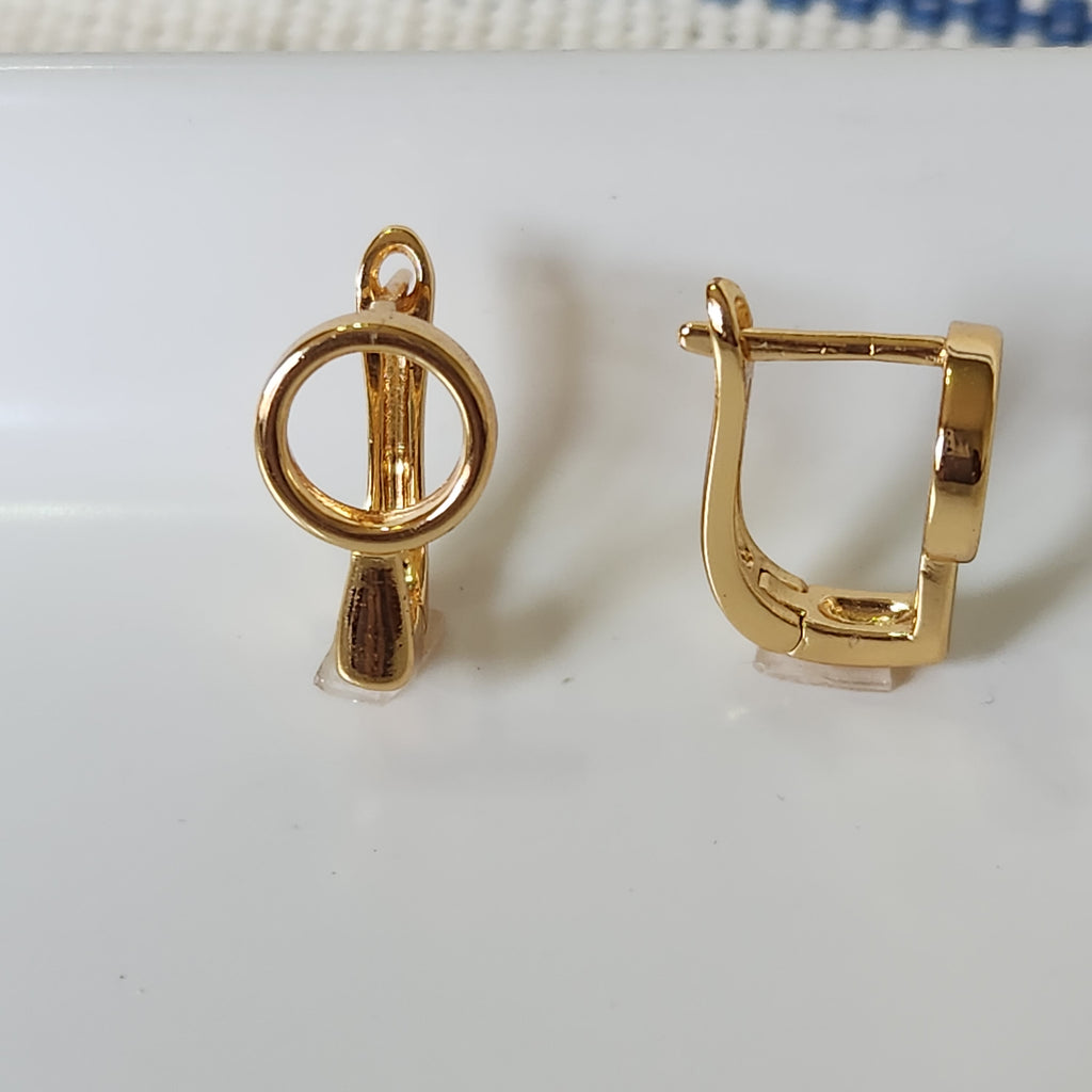 ARETES EN ORO LAMINADO MOD 2102