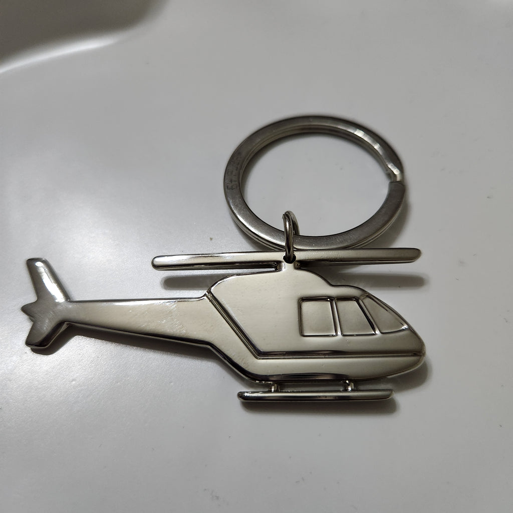 LLAVERO ACERO INOXIDABLE MOD HELICOPTERO