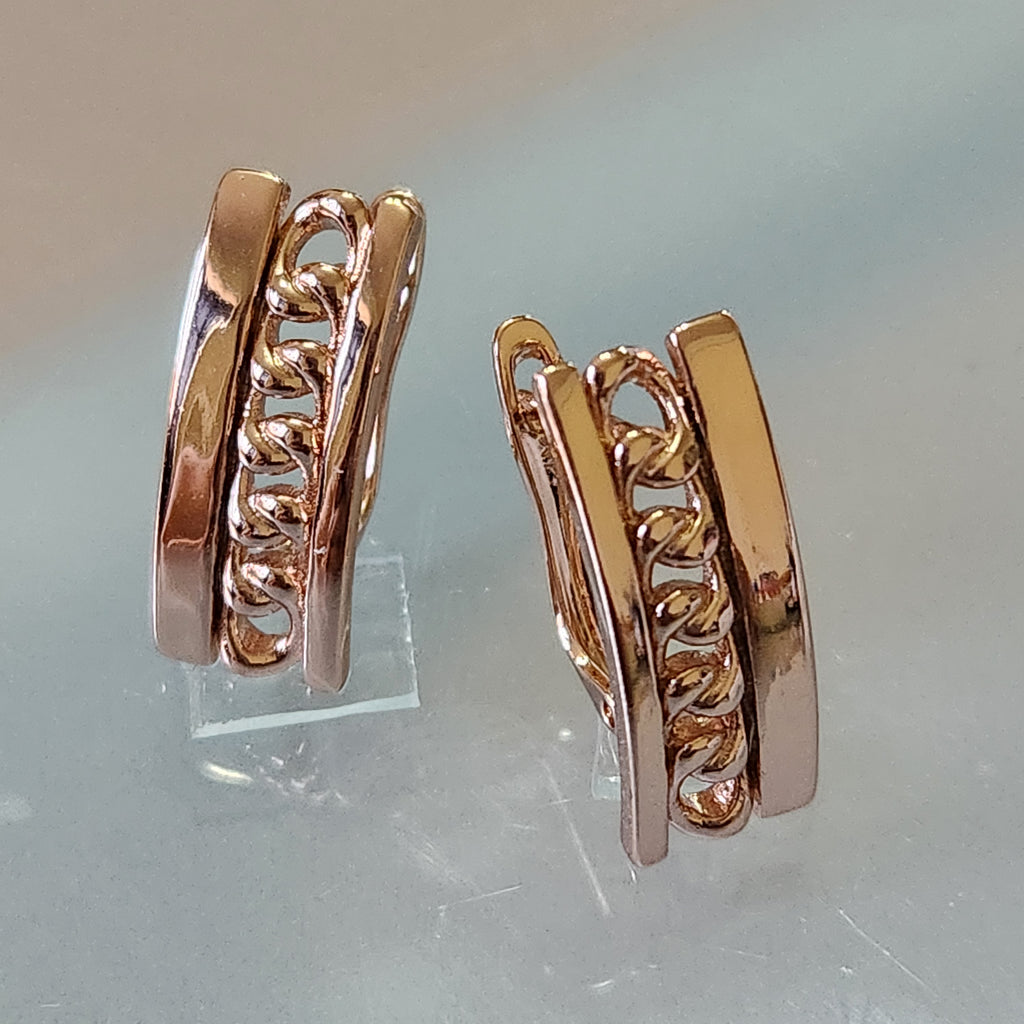 ARETES EN ORO LAMINADO MOD 001