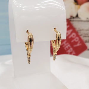 ARETES ORO LAMINADO MOD 1242