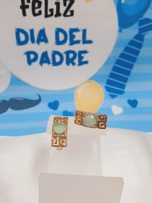 ARETES EN ORO LAMINADO MOD 1444