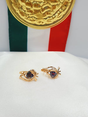 ARETES ORO LAMINADO MOD 1784